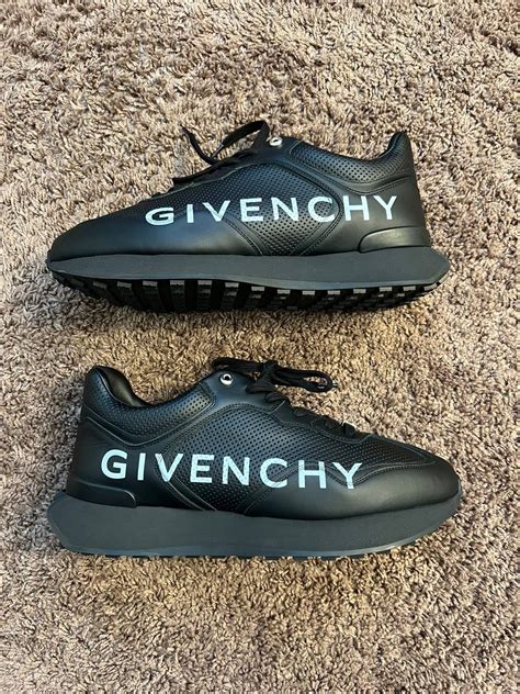 ladies black givenchy trainers|givenchy runners.